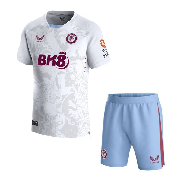 Camiseta Aston Villa 2nd Niño 2023-2024
